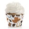 Big Dot of Happiness My First Rodeo - Little Cowboy 1st Birthday Party Decorations - Party Cupcake Wrappers - Set of 12